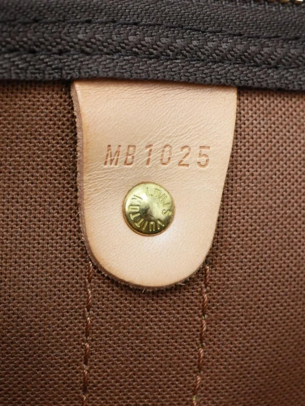 Louis Vuitton  Keepall 55 Monogram Canvas Travel Bag Brown